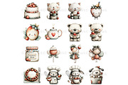 Strawberry Clipart Berry Firth Birth, a Decorative Illustration by Nicole Branger Art (Thumbnail 6 of 26)