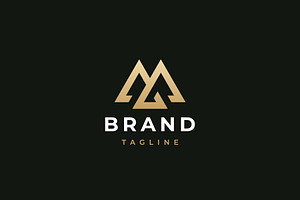 Letter M logo template., a Branding & Logo Template by lettett