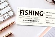 Fishing Ticket Gift Voucher Template, a Stationery Template by Snapybiz (Thumbnail 10 of 10)