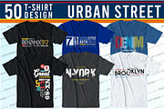 Urban City Typography T Shirt Design, a Graphic by D2PUTRI (Thumbnail 1 of 26)