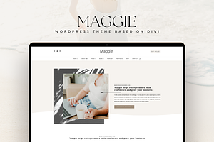 Coaching WordPress Theme Maggie