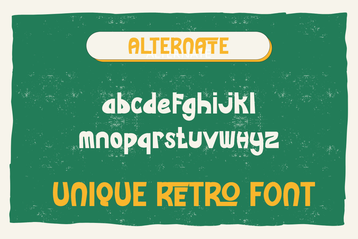 Coachelaz - Retro Font, a Sans Serif Font by Dhabee (Photo 2 of 12)