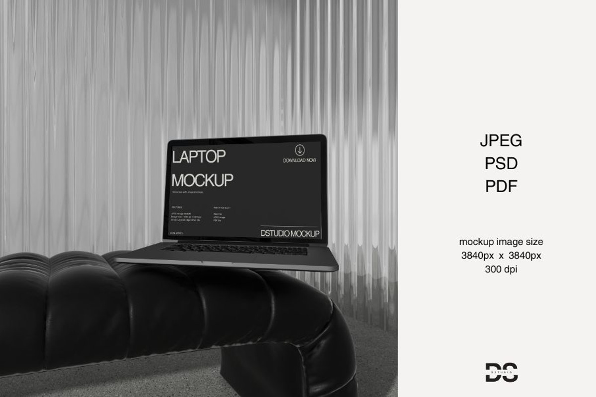 50 Bundle Laptop Mockups, a Mac Mockup by DSTUDIO888 (Photo 2 of 3)