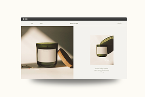 Apo - Squarespace Website Template