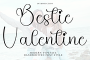 Bestie Valentine, a Handwritten Font by InermediaSTUDIO (Thumbnail 1 of 7)