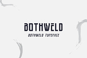 Bothweld Typeface, a Sans Serif Font by Izalsye (Thumbnail 1 of 9)