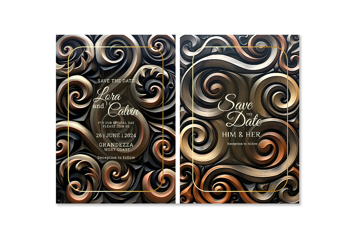 175+ Abstract Vector Invitations, an Invitation Template by M6 Gallery (Photo 25 of 126)