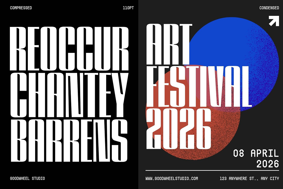 GW Lazor Font Family, a Sans Serif Font by Goodwheel Studio (Photo 10 of 14)
