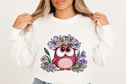 Cute Bird Sublimation Design, an Illustration by designcity5 (Thumbnail 4 of 4)
