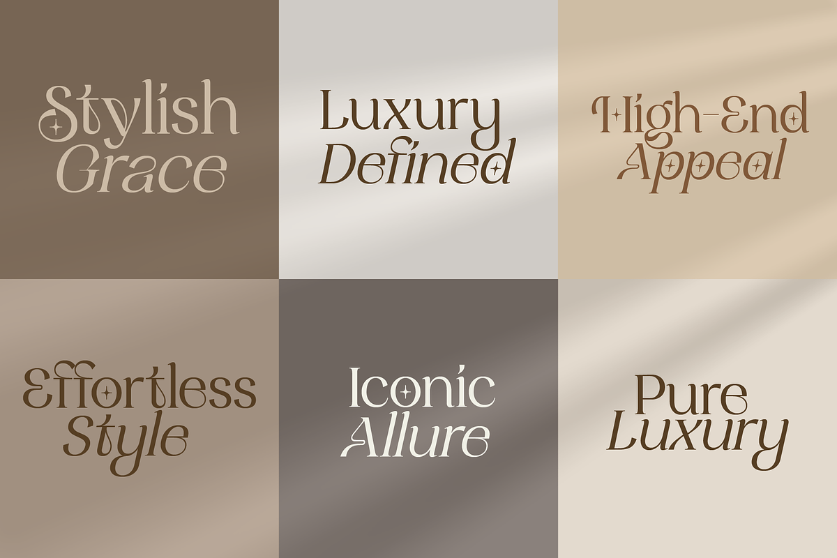Nolans - Luxury Serif Typeface, a Serif Font by Annivers Type (Photo 4 of 10)