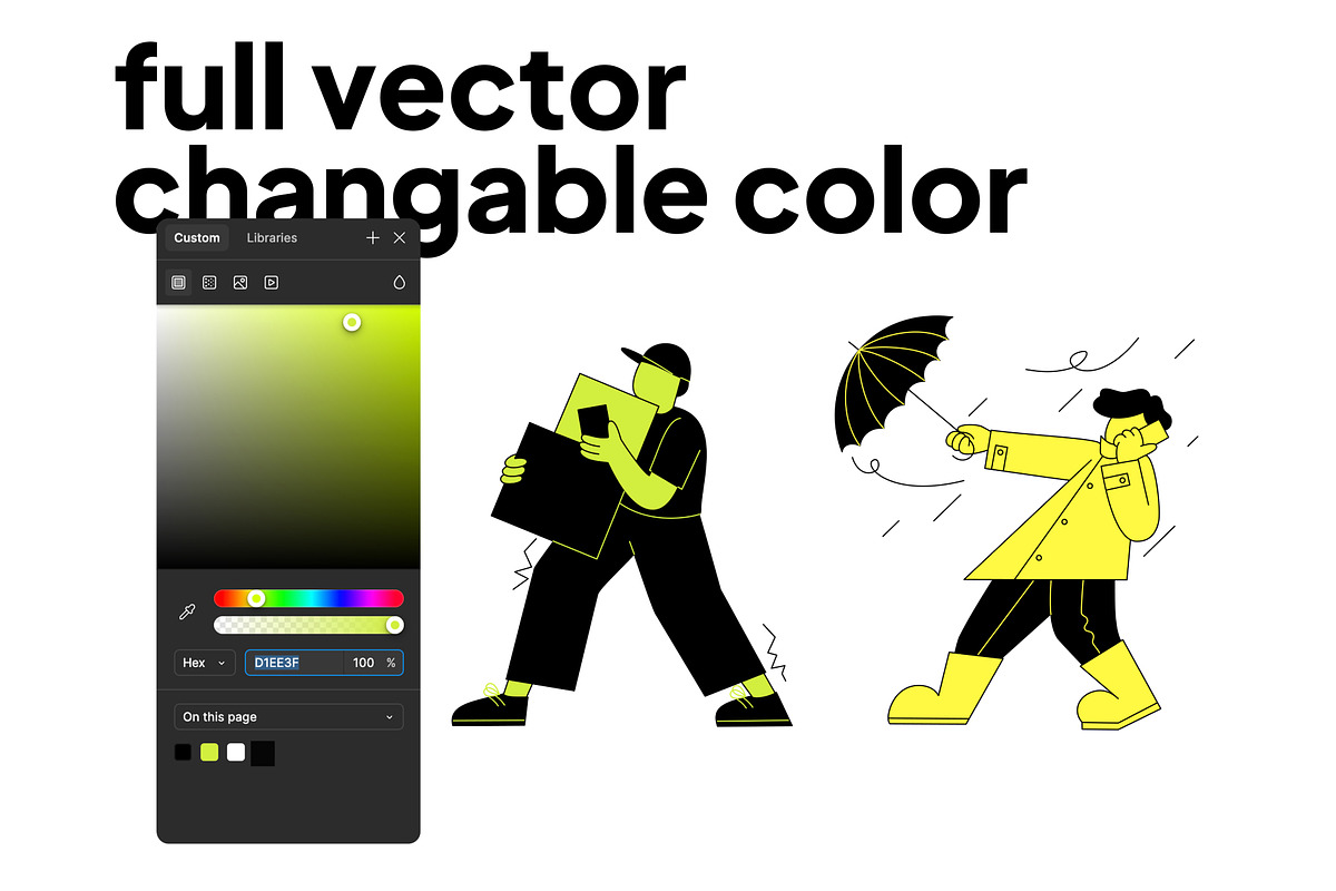 Phoneholic Illustrations, a Technology Illustration by Vectorly Space (Photo 2 of 8)
