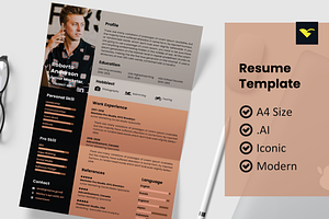 Modern Resume Design Template