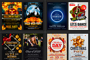 100-Party Flyers Bundle, a Flyer Template by AfzaalGraphics (Thumbnail 5 of 14)