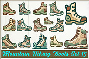Adventure Hiking Bag Icons, an Object Graphic by yasushie (Thumbnail 1 of 16)