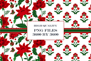 Christmas Boho Indian Patterns, a Pattern Graphic by RachelStudio (Thumbnail 4 of 8)