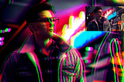 Cyberpunk RGB Analog Photoshop, a Brushes & More by Studio Retouch (Thumbnail 4 of 16)