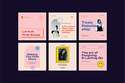 Retro Podcast Instagram Templates, a Social Media Template by Nurrehmet Studio (Thumbnail 6 of 12)