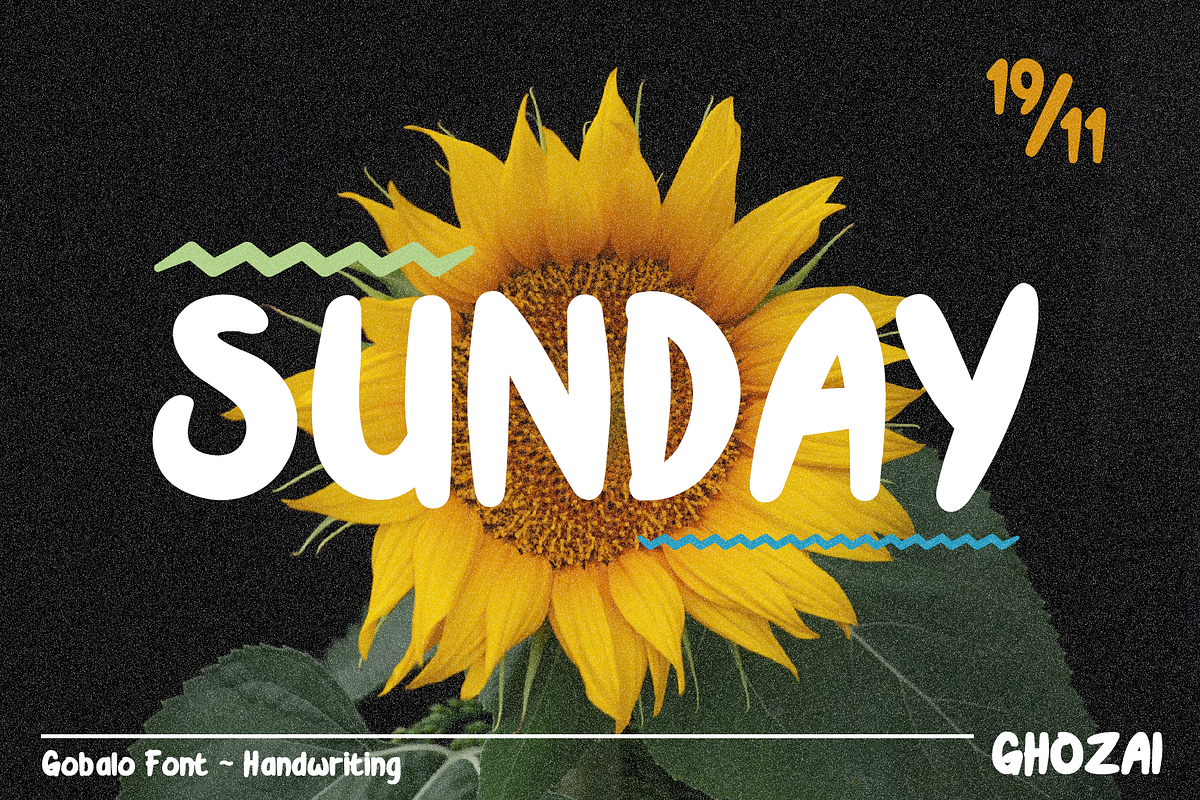 Gobalo - handwriting font, a Handwritten Font by ghozai studio (Photo 5 of 6)