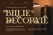 The Dinora Elegant Serif Font, a Serif Font by Graphicxell (Thumbnail 5 of 8)