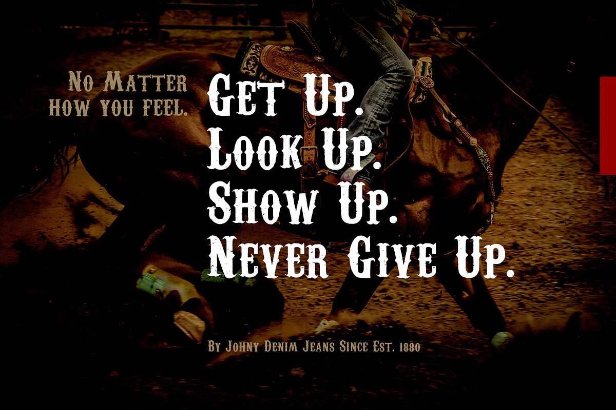 Coddiwomple Old Western Font preview 6