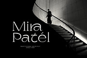Yorkane - Stylish Half Serif, a Serif Font by Sarid Ezra (Thumbnail 8 of 11)