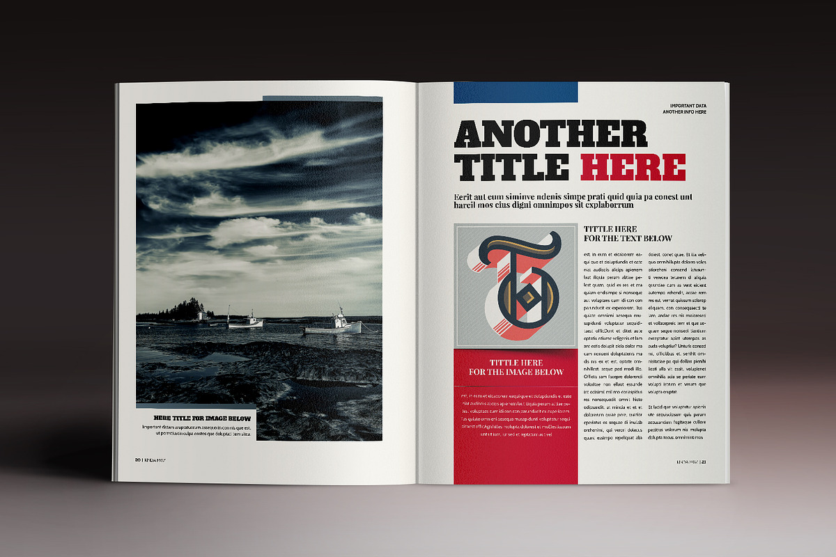 Kinda Magazine, a Magazine Template by Luuqas Design (Photo 9 of 16)
