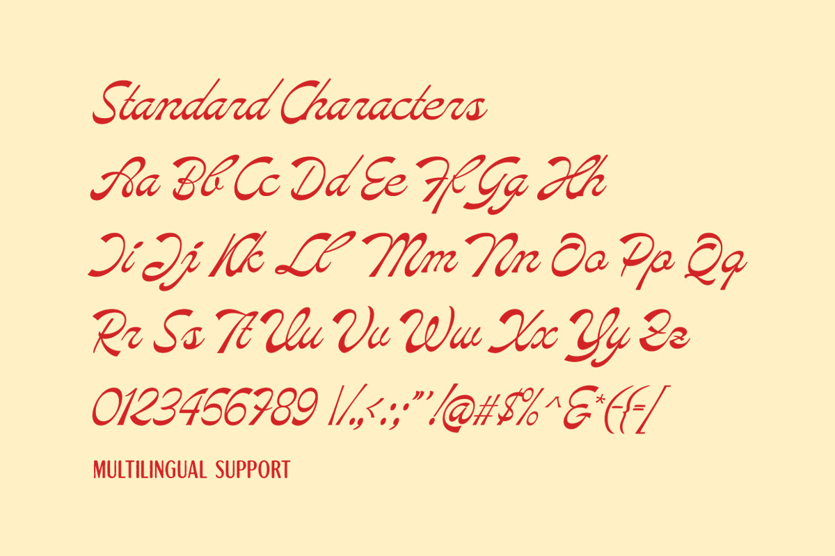 Marlean Reversed Script, a Script Font by Letterhend Studio (Photo 7 of 9)