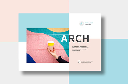 Modern Architecture Brochure A4 & A5, a Brochure Template by Pro-Gh