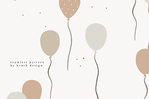 PATTERN BALLOON / Vector & Png