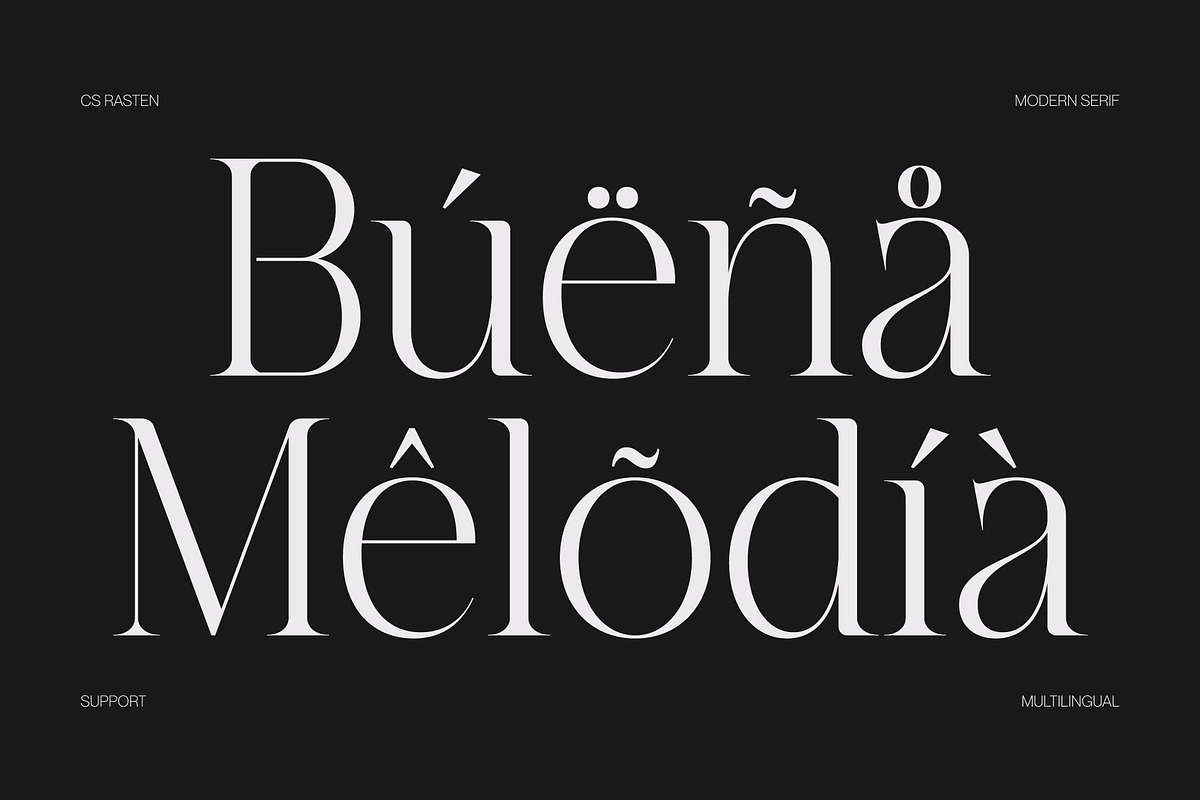CS Rasten– Modern Serif Font, a Serif Font by Craft Supply Co. (Photo 6 of 8)