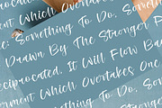 Beans Cozy Modern Handbrush Script, a Script Font by stylishtype.co (Thumbnail 9 of 20)