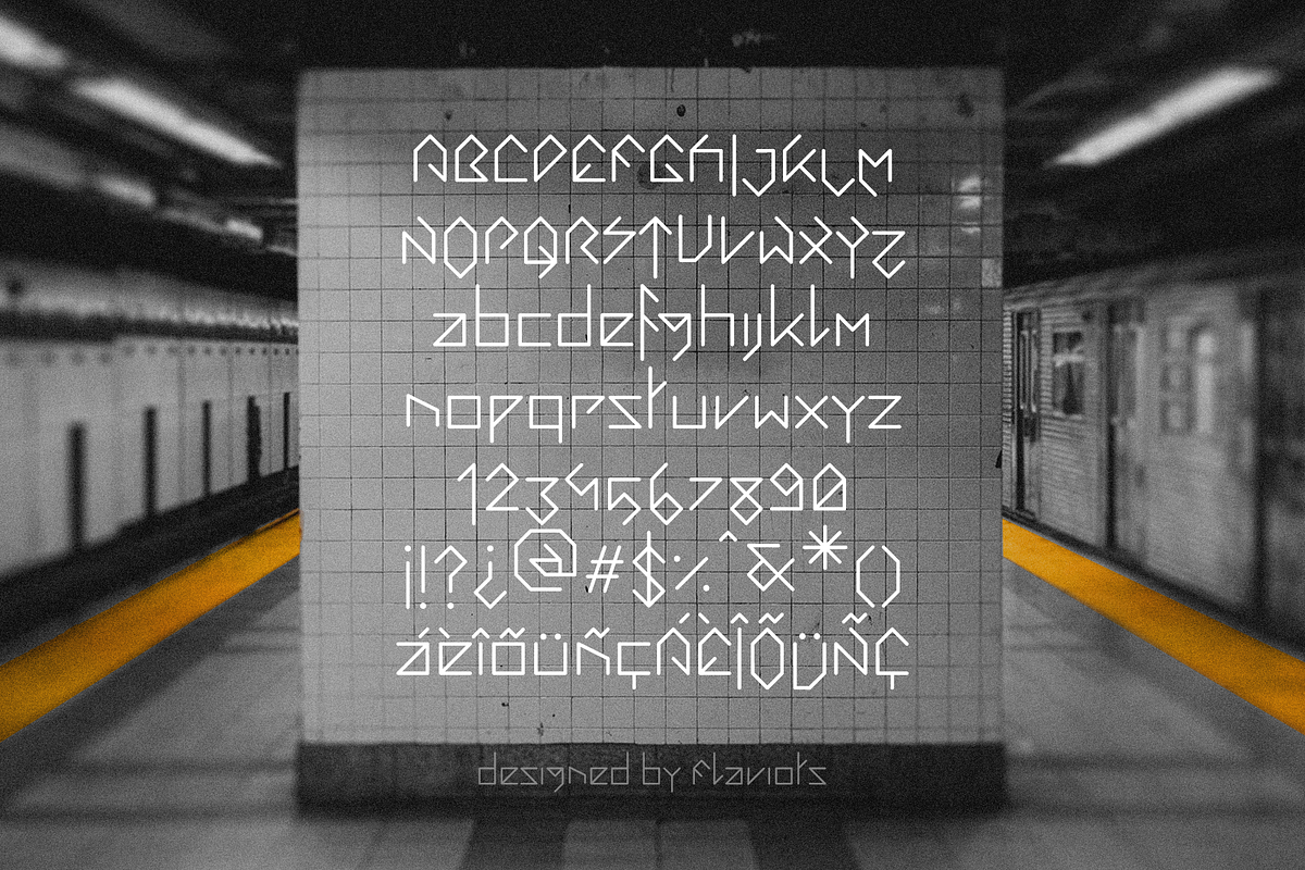 Subway Ride, a Symbol Font by Graphic Roadie (Photo 7 of 7)