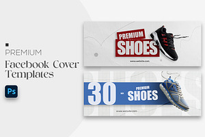 Shoes Facebook Cover Design, a Social Media Template by Northfrom