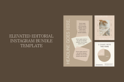 Elevated Editorial: Instagram Bundle, a Social Media Template by Brighten Made (Thumbnail 2 of 6)