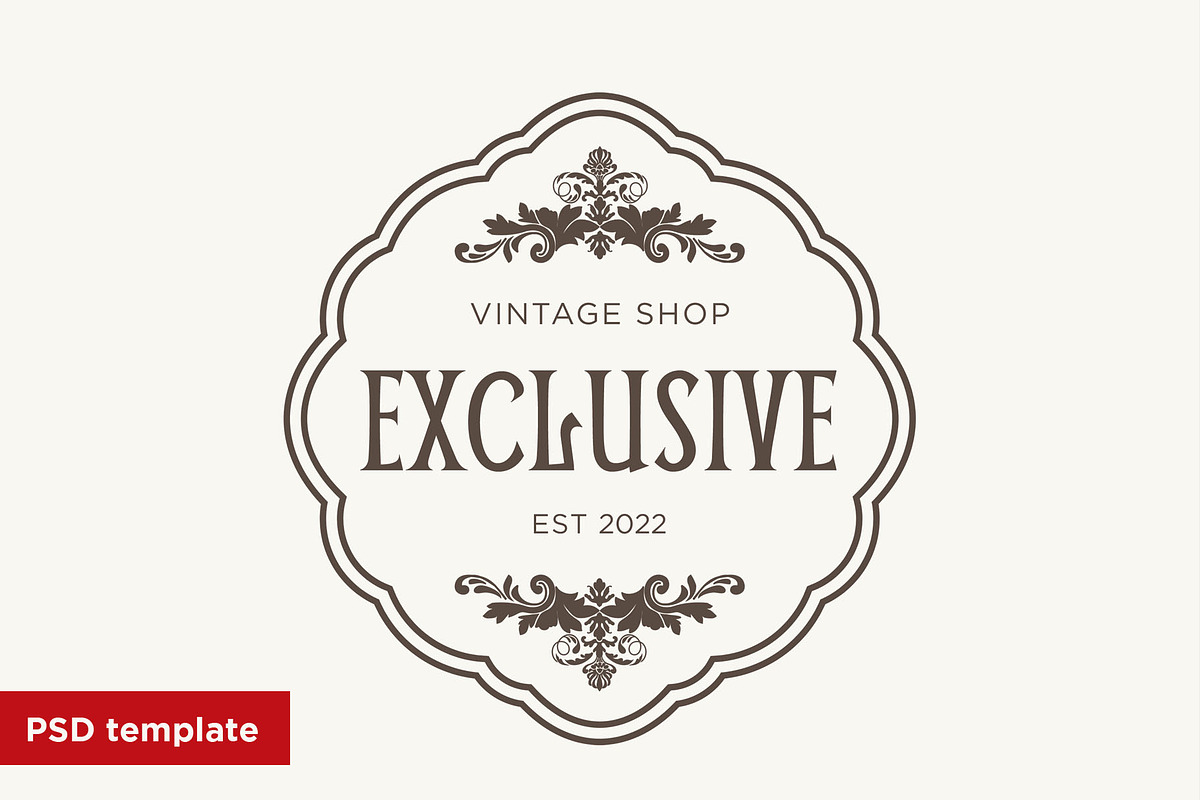 Exclusive, ornamental frame, PSD, a Templates & Theme by Bloom21Art (Photo 1 of 3)