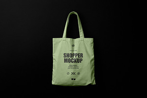 Cotton Shopper Mockup, a Product Mockup by Design Squad
