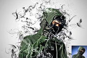 Liquid Smoke Dispersion Photoshop, an Action Add-On by Studio Retouch (Thumbnail 11 of 12)
