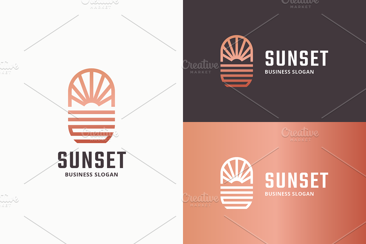 Sunset Travel Agent Logo, a Branding & Logo Template by Design_Planet (Photo 1 of 3)
