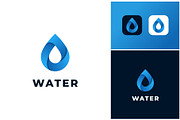 Water Drop Colorful Modern Logo, a Branding & Logo Template by ika trisiana (Thumbnail 2 of 2)