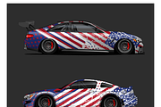 Patriotic Car Wrap Design, a Healthcare Illustration by CarWrap design (Thumbnail 3 of 3)