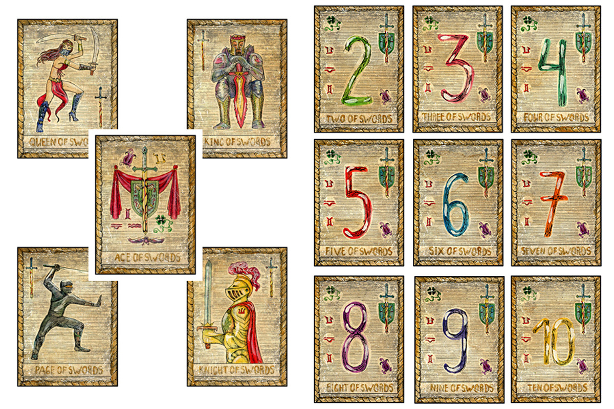 Samiramay Tarot Digital Deck, a Decorative Illustration by Samiramay (Photo 5 of 9)