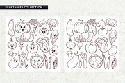Food Doodle Set Cartoon Style, a Food Illustration by insemar (Thumbnail 4 of 9)