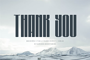 Gomedievar - Tall Font, a Sans Serif Font by QR Design Studio (Thumbnail 9 of 9)
