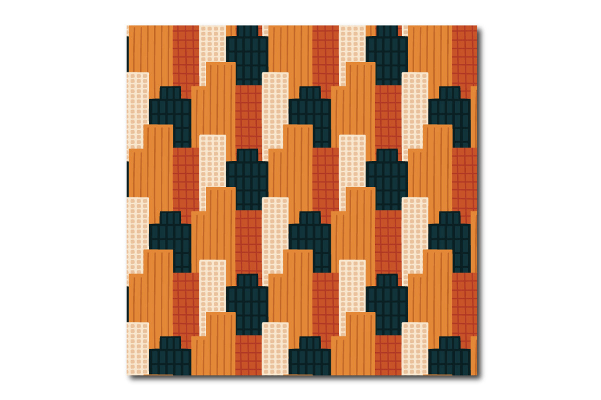 New York Vector Pattern Duo, a Pattern Graphic by K McCormack Designs (Photo 2 of 5)