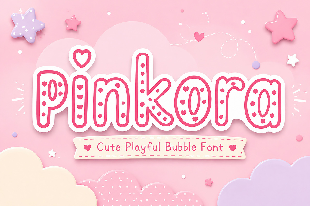 Pinkora, a Slab Serif Font by Wow Magic (Photo 1 of 5)