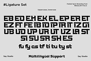 Fesibel - Bold Sports Branding Font, a Sans Serif Font by Say Studio (Thumbnail 11 of 11)