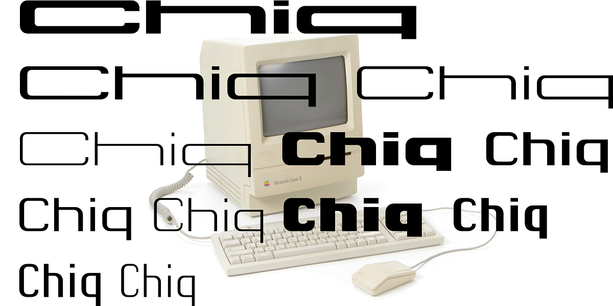 Chiq, a Sans Serif Font by ingoFonts (Photo 5 of 13)
