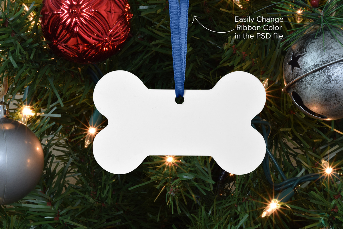 Bone Ornament Mockup - PSD & PNG, a Product Mockup by MelissaBMockups (Photo 3 of 5)