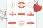 18 Wedding Logos and Badges, a Branding & Logo Template by Vasya Kobelev (Thumbnail 9 of 14)
