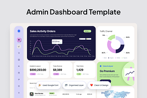 Sale Analytics Admin Dashboard